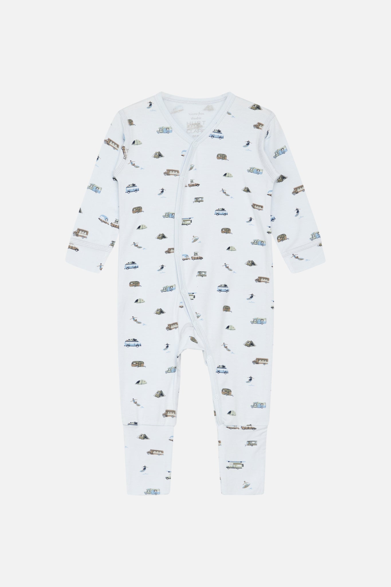 Bambuspyjama Mulle - Camping water