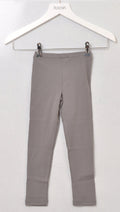 Baby Leggings Wolle/Seide grau