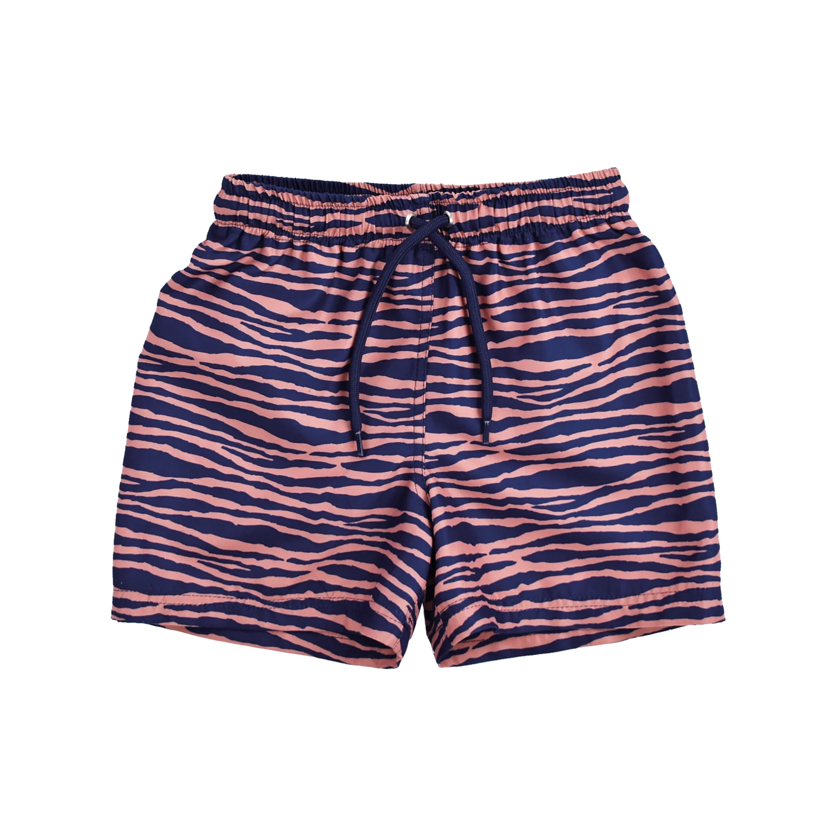 Badeshorts UV 50+ - Zebra blau/orange