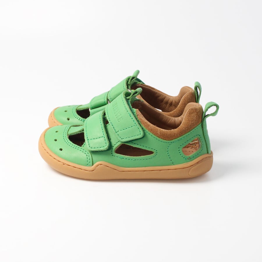 Barfussschuh - Sandale Salamandra - apfelgrün