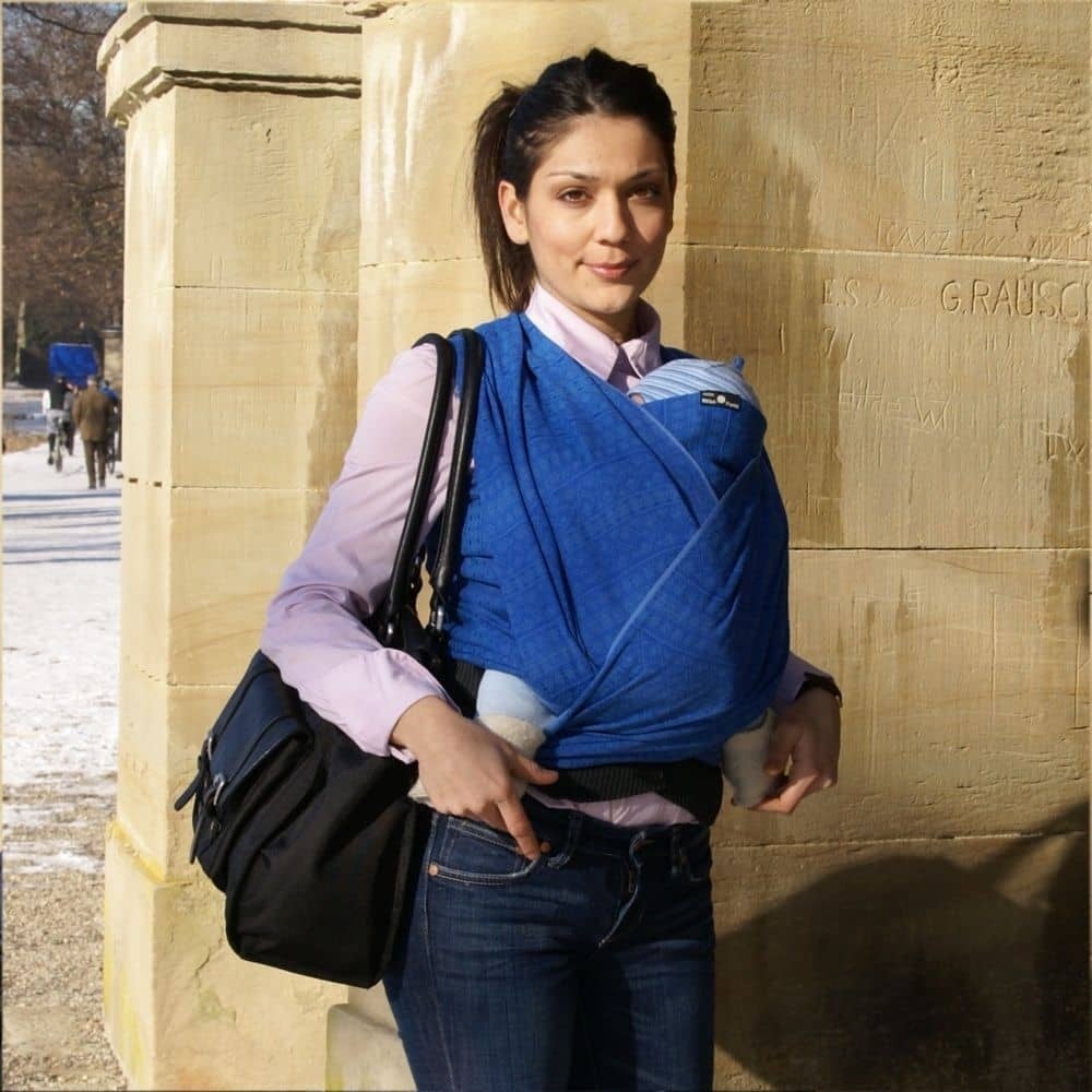 Babytragetuch Prima Ultramarin – Grösse 5