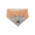 Baby-Halstuch - Wollfleece - Katze - dusty-apricot
